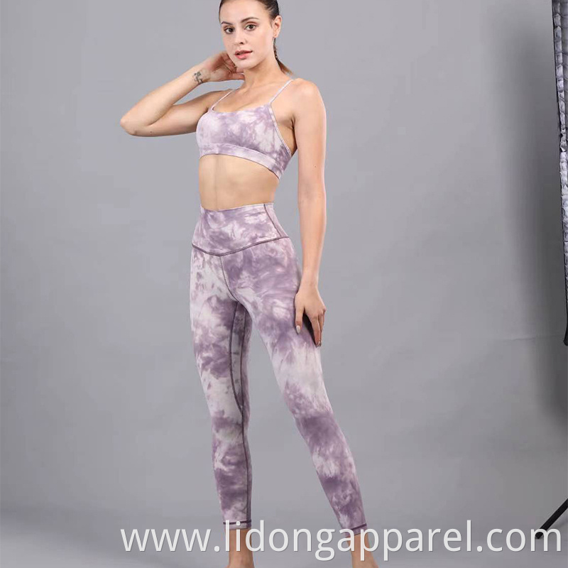 Hot sale high quality Comfortable fabrics yoga clothing suit fitness sets clothing yoga women woman yoga clothing